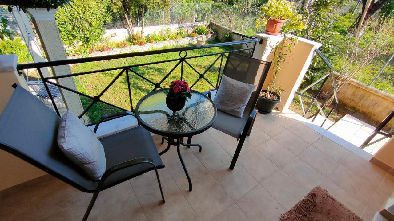 Appartement The Garden House Corfu à Alepou Extérieur photo
