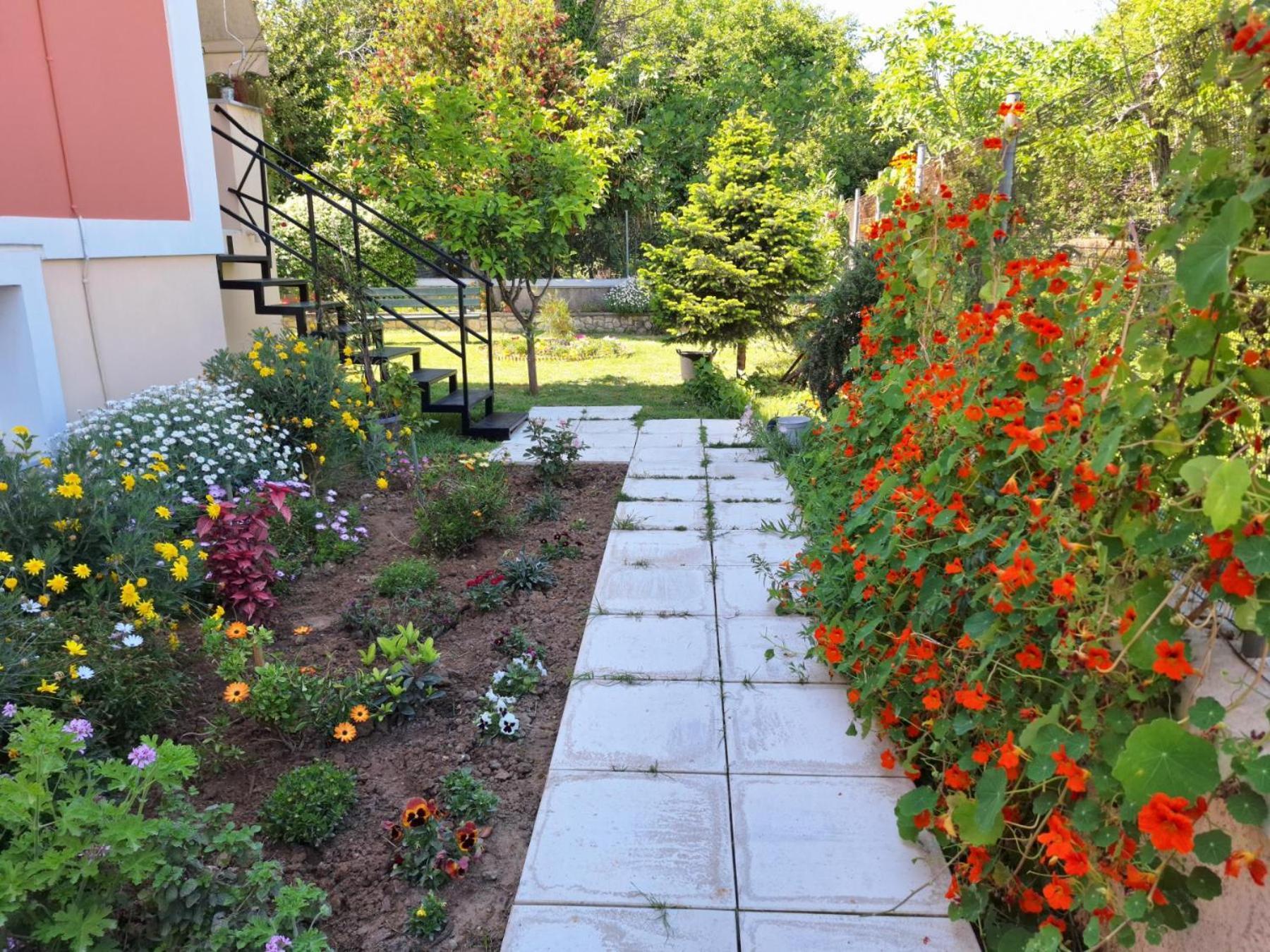 Appartement The Garden House Corfu à Alepou Extérieur photo